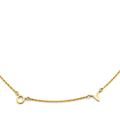 14K L-O-V-E Necklace